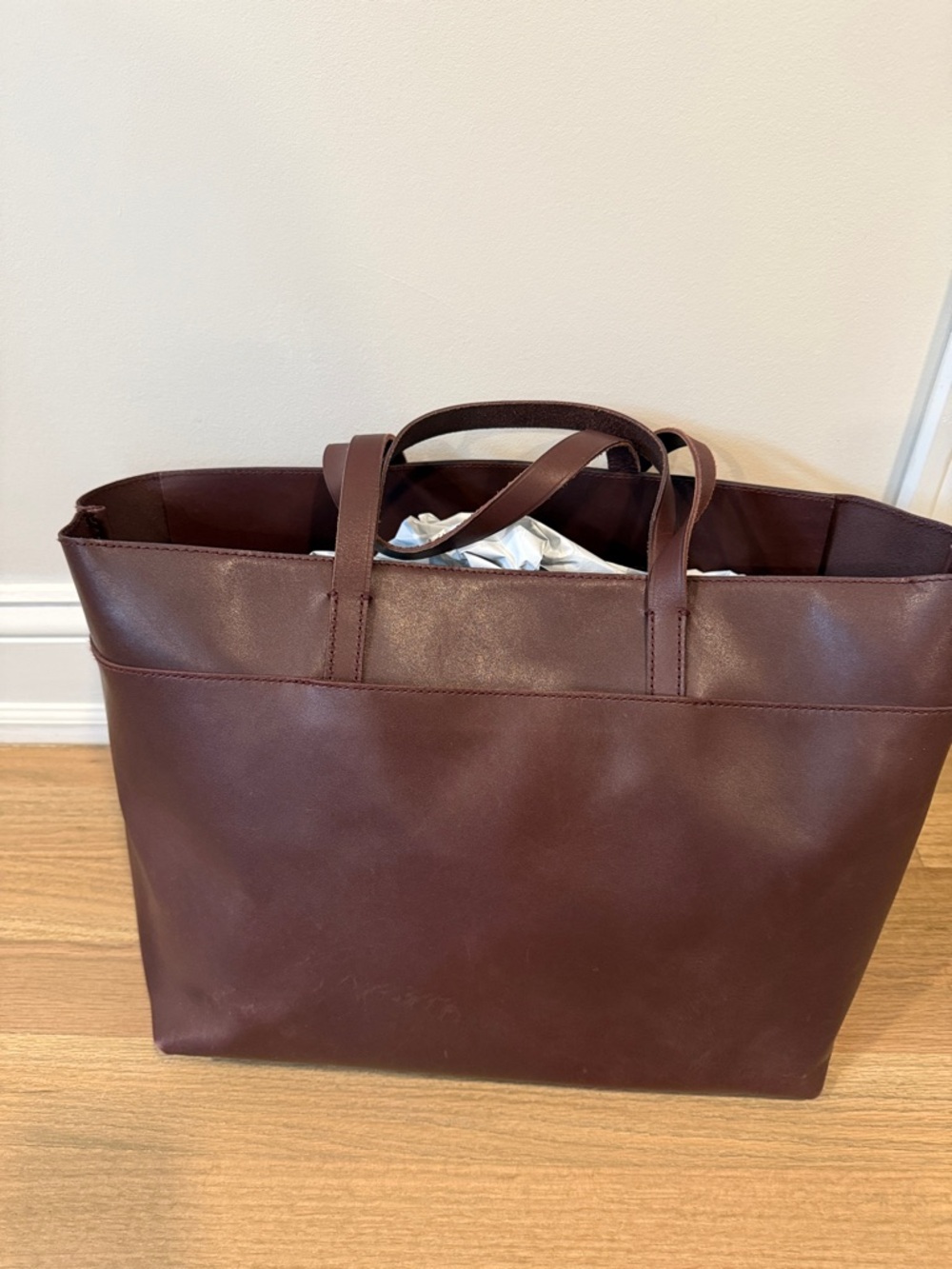 Madewell Leather Tote - Picture 2 of 6